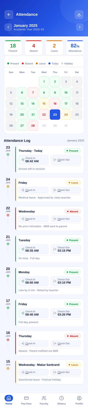 Attendance