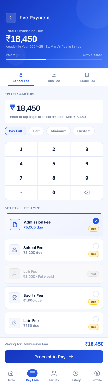 Fee Payment