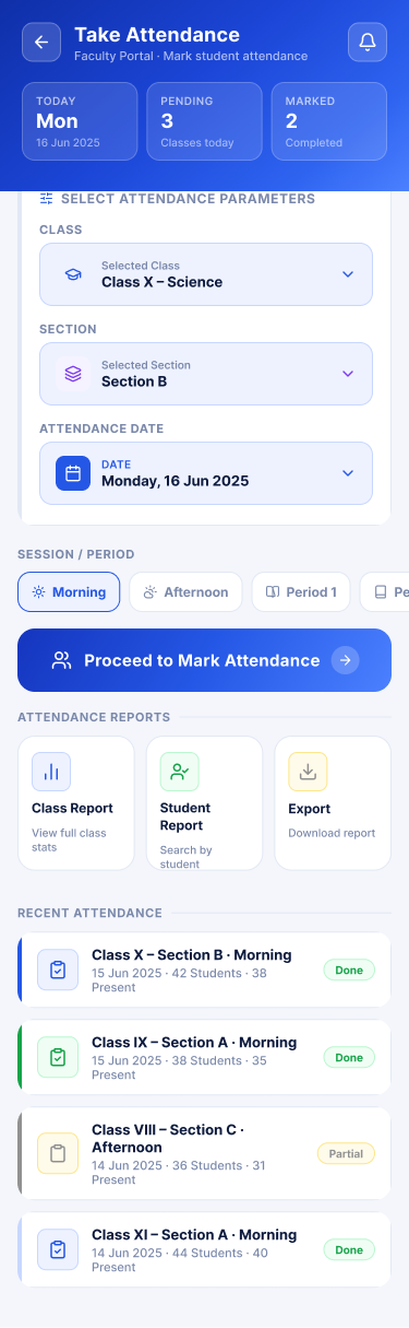 Take Attendance